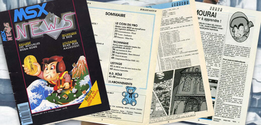 Intro MSX News n°4